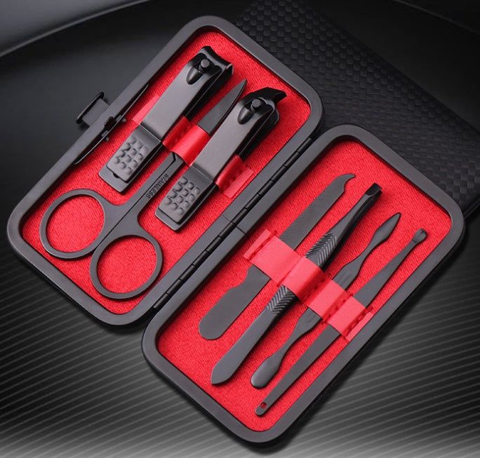 7 Nail & Eyebrow Manicure Set Kit