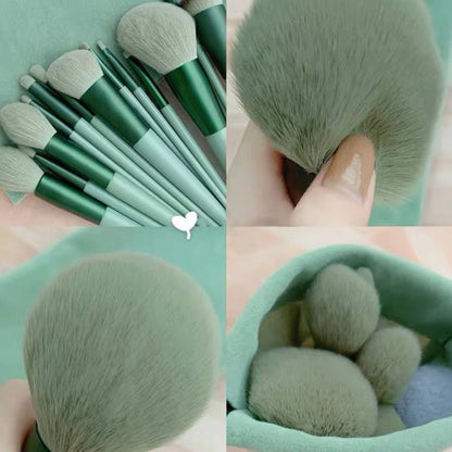 Set Of 13 Four Season Makeup Brush